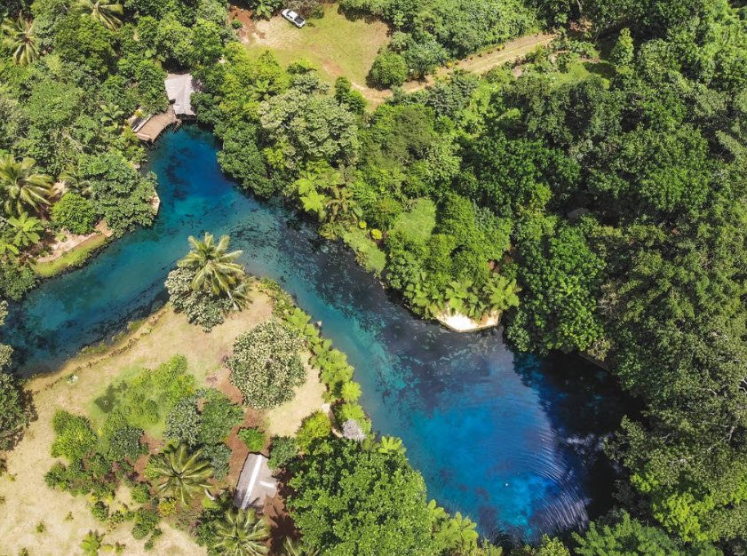 Blue Lagoon, Near Port Vila, Efate Island, Vanuatu